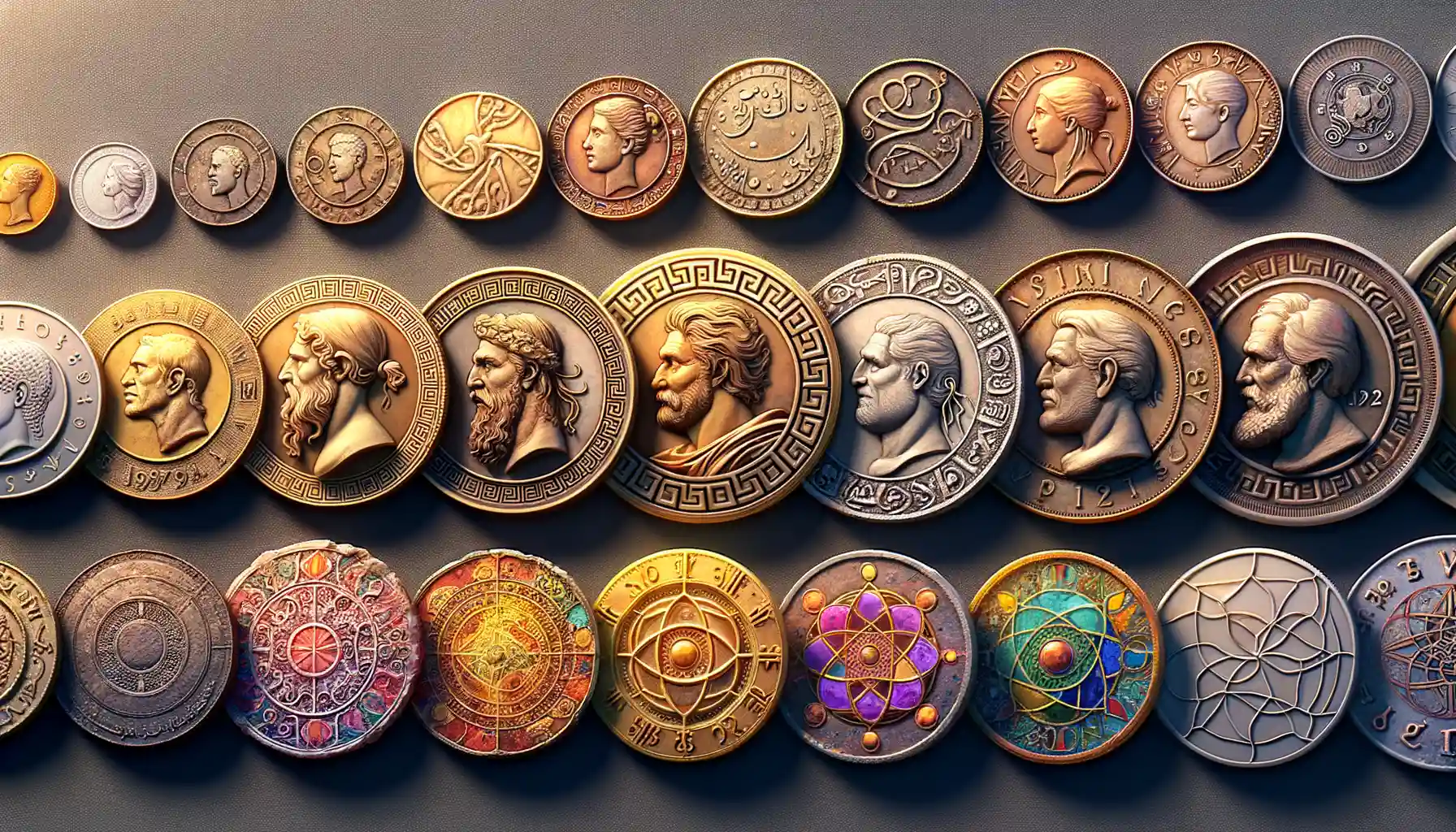 The Evolution of Coin Designs Over Centuries